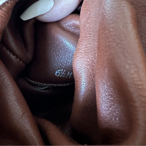 VINTAGE Zodiac Leather Riding Cowgirl Boots 6.5 Boho - Picture 6 of 7